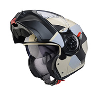 Casco Modulare Caberg Duke Evo Indy Sabbia Opaco