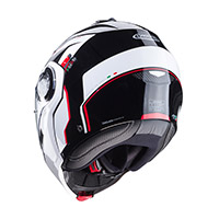 Casco modular Caberg Duke Evo Move blanco rojo - 4