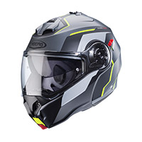 Casque modulaire Caberg Duke Evo Move noir jaune - 2