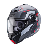 Casco Modulare Caberg Duke Evo Move Nero Rosso - img 2