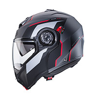 Casque modulaire Caberg Duke Evo Move noir rouge - 3