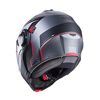 Casque modulaire Caberg Duke Evo Move noir rouge - 4