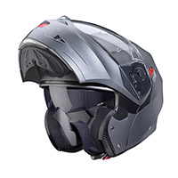 Casco modular Caberg Duke X gris opaco