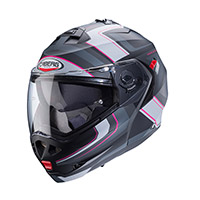 Casco Modulare Caberg Duke X Tour Fucsia Antracite Donna