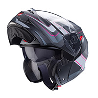 Casco Modulare Caberg Duke X Tour Fucsia Antracite Donna
