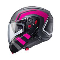 Caberg Horus X Road Helmet Black Fuchsia - 3