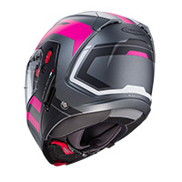 Casque Caberg Horus X Road noir fuchsia - 4