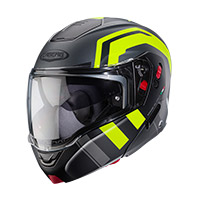Caberg Horus X Road Helmet Black Yellow Fluo