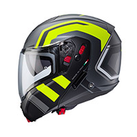 Caberg Horus X ロード ヘルメット ブラック イエロー フルオ - 3
