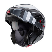 Caberg Horus X Road Helmet Black Grey White