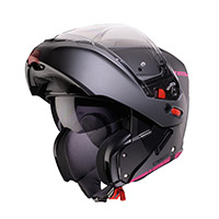 Casco Caberg Horus X Ray grigio rosa opaco