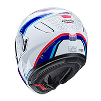 Caberg Levo Sonar Modular Helm weiß blau rot - 4