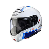 Casco Modulare Caberg Levo X Elite Bianco Rosso Blu - img 2