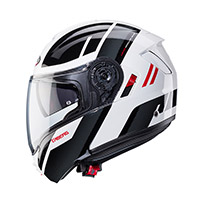 Caberg Levo X Manta Modular Helmet White Red - 3