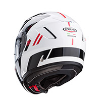 Casco Modular Caberg Levo X Manta blanco rojo - 4