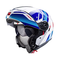 Casque modulaire Caberg Levo X Manta noir rouge