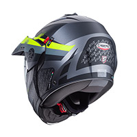Caberg Tourmax X Sarabe Modular Helmet Yellow - 3