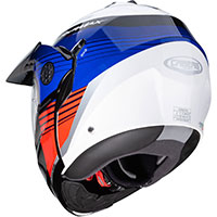 Casque Modulaire Caberg Tourmax Titan bleu rouge - 3