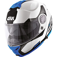 ジヴィ X.21 スピリットヘルメット ホワイトブルー
