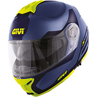 Givi X.21 Spirit Helmet Blue Matt Yellow