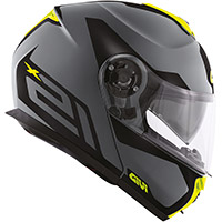 Casque Givi X.21 Spirit gris jaune mat - 2