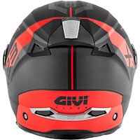 Givi X23 シドニー バイパー モジュラー ヘルメット ブラック オレンジ
