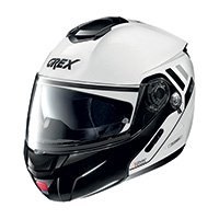 Casque modulable Grex G9.2 Offset N-Com blanc - 2