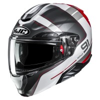Casque Modulaire HJC RPHA 91 Riu Rouge