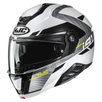 Casque Modulaire Hjc i91 Gaia blanc