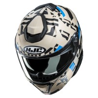 Casque Modulaire Hjc i91 Enzi beige matt - img 2