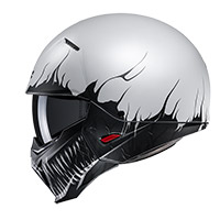 HJC i20 Scraw Helm grau schwarz - 3