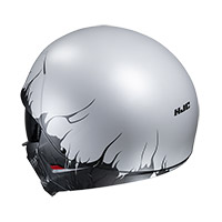 HJC i20 Scraw Helm grau schwarz - 4
