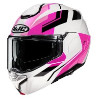 Casque Modulaire Hjc i101 Krone Rose