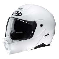 Casque modulaire Hjc C80 blanc - 5