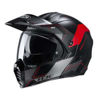 Hjc C80 Rox Modular Helmet Red