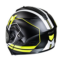 Hjc C91 Octo Modular Helmet Yellow Black