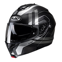 Hjc C91 Octo Modular Helmet Grey Black