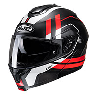 Casco Modulare Hjc C91 Octo Rosso Nero