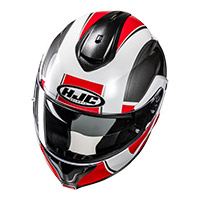 Hjc C91n Jyn Modular Helmet Red - 2