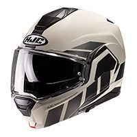 Casque modulaire HJC i100 Beis noir