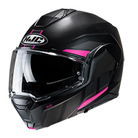 HJC i100 ベイスモジュラーヘルメットピンクブラック