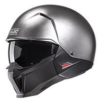 HJCi20ハイパーヘルメットシルバー