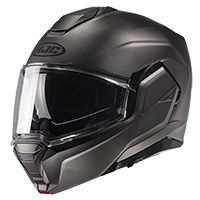 Casco modular HJC i100 semi flat titanio