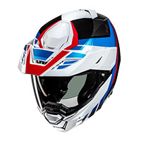 Casque Modulaire HJC i80 Imes bleu rouge - img 2