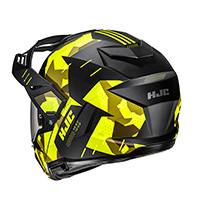 Hjc I80 Roki Modular Helmet Yellow - 3