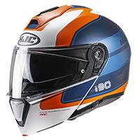 Hjc I90 ワスコモジュラーヘルメット ブラックオレンジ