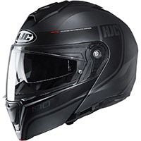 Casco Modulare Hjc I90 Davan Nero