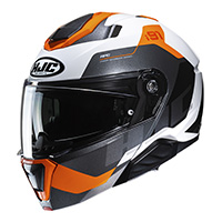 Casque Modulable Hjc I91 Carst Orange