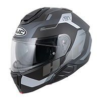 Casco Modulare Hjc I91 Carst Grigio