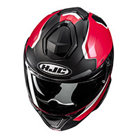 Casque Modulaire HJC i91 Felio rouge mat - img 2
